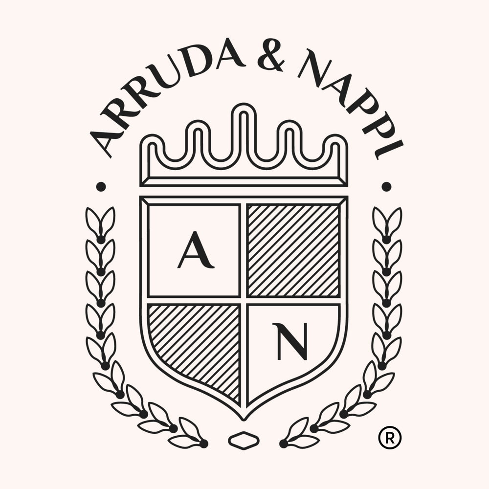 Arruda Nappi caffe logo bianco e nero