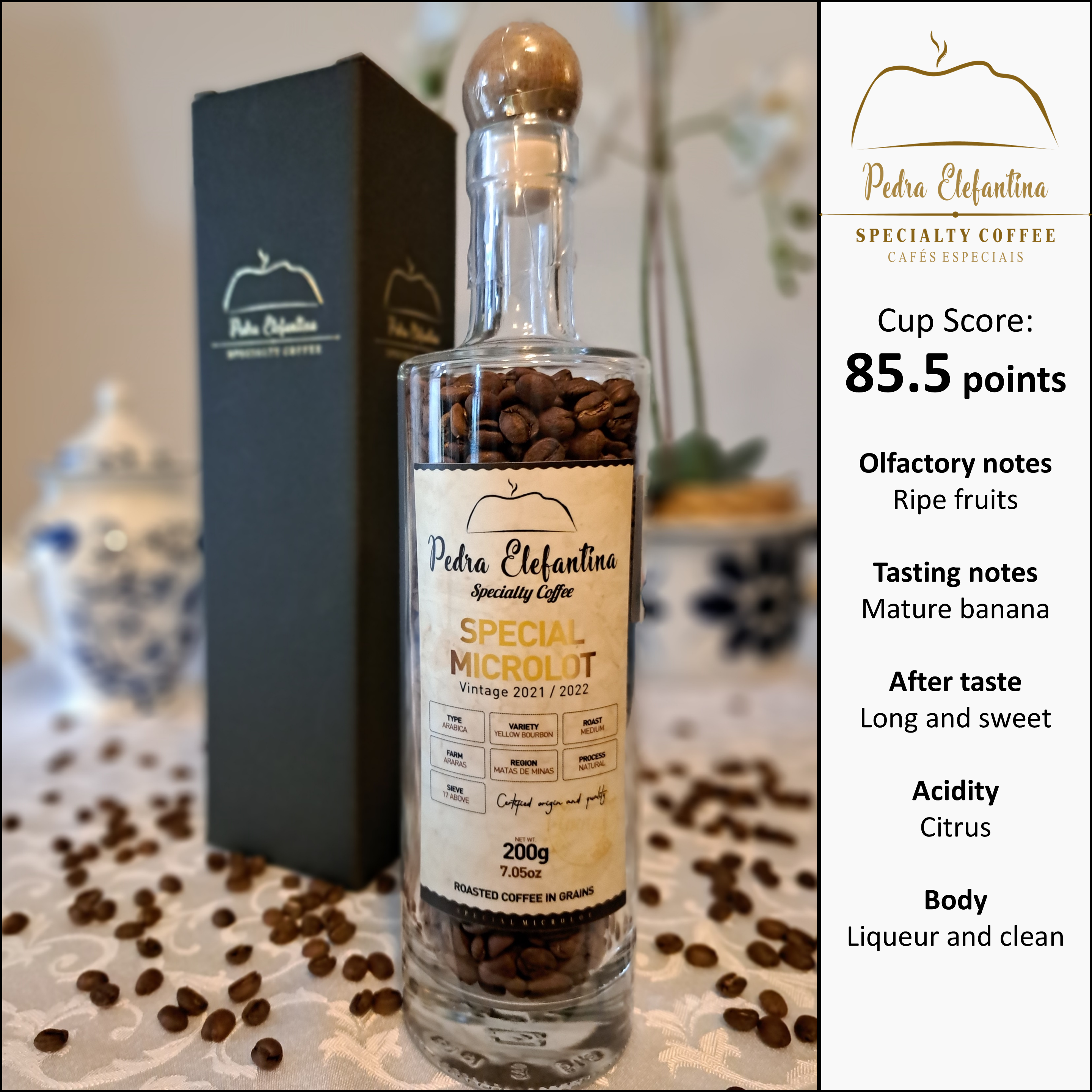 Specialty Coffee 85.5 pts. | PREMIUM EDITION