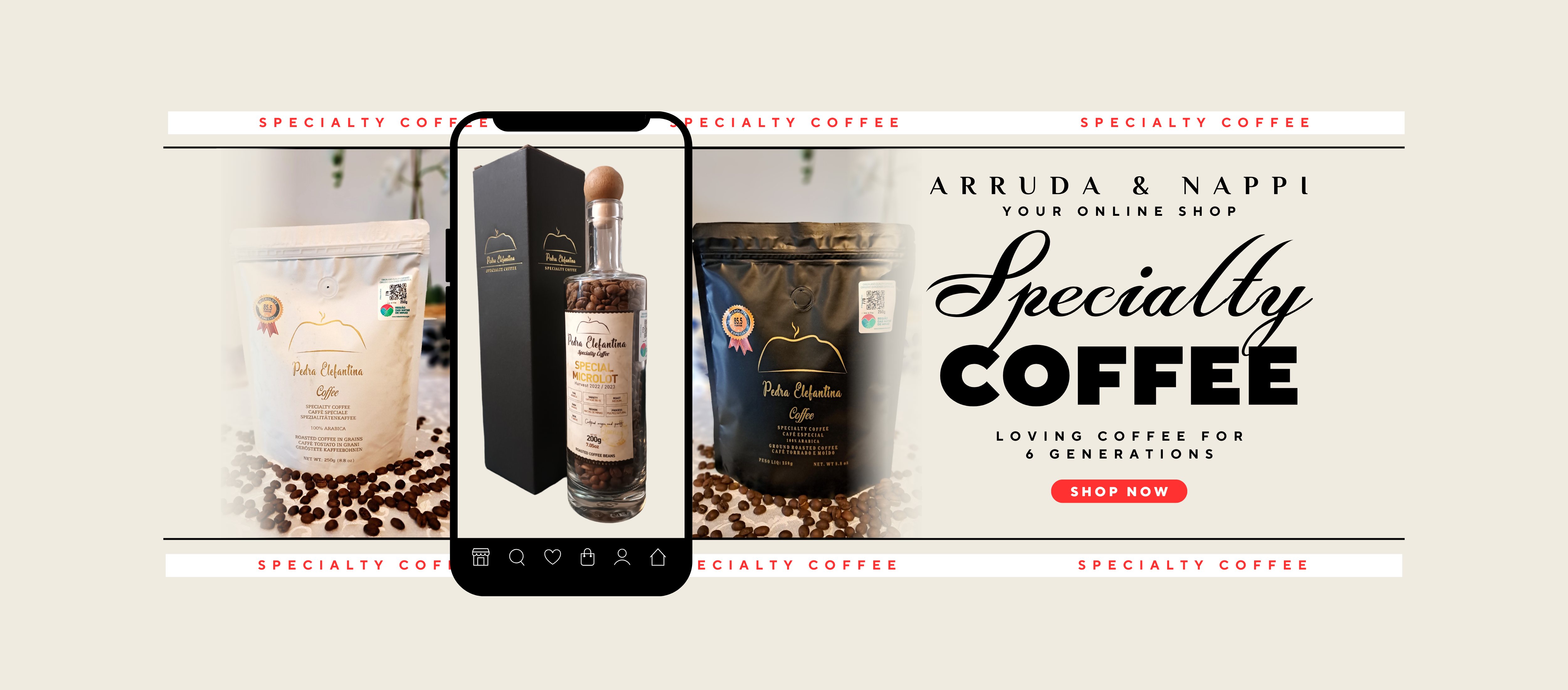 Acquista caffe specialty su Arruda Nappi